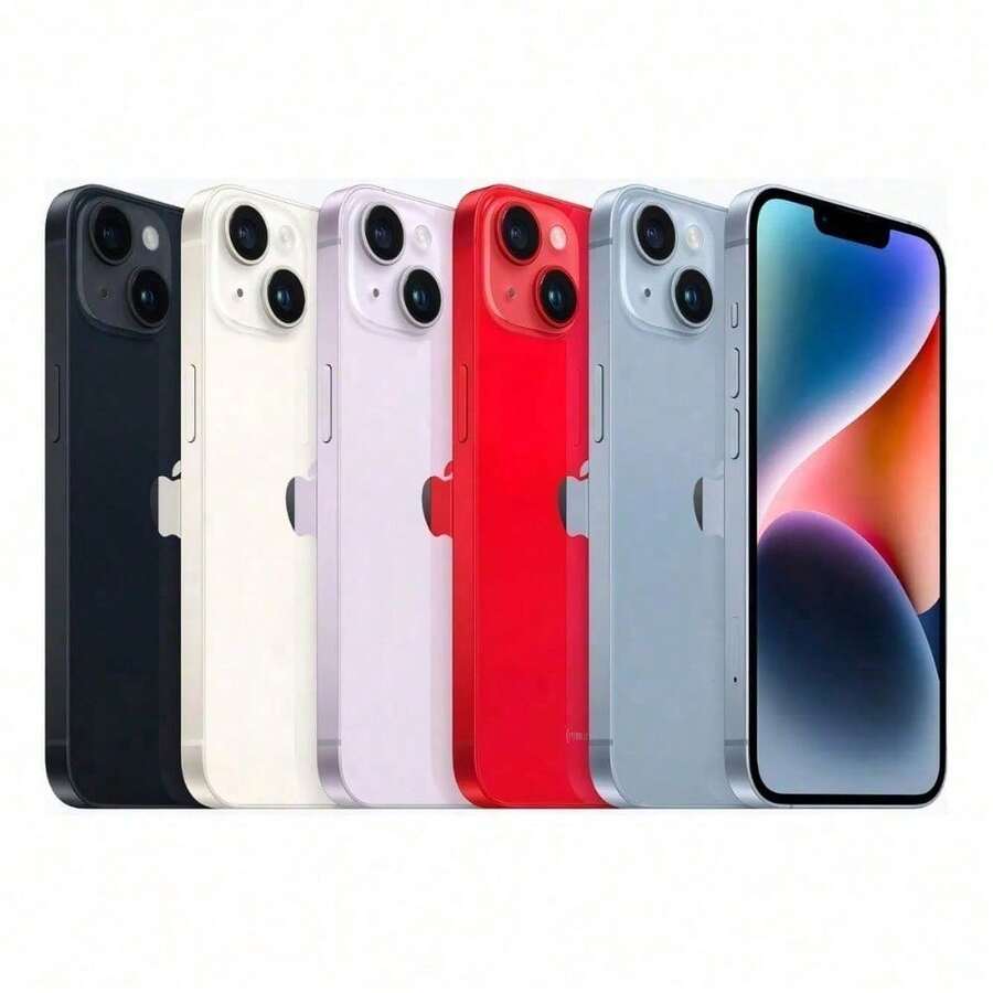 Apple （9 部全新）苹果 iPhone 14，双卡双待，电池健康度高达 80%，二手 - 良好 - 多色 - 查看 1