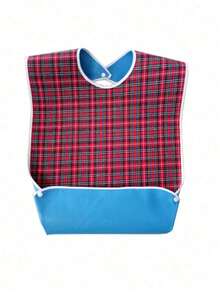 Senior Anti-Leakage Bib, Meal Care Bib, Anti-Oil Splash Feeding Apron, Multi-Function Protective Clothing Cover - Multicolor - View 3