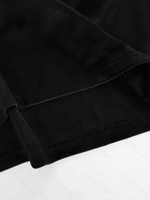 Camiseta Casual Estampada para Hombre - Moderna y Estilosa - Negro - Ver 4