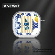 La Dolce Vita 蓝牙耳机保护套，时尚又实用，适合作为情人节、新月、开斋节、复活节的礼物，采用 TPU 材质制成。 - 無色 - 查看 9