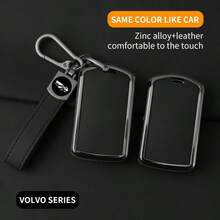 Bao đựng chìa khóa xe Volvo XC60 S90 S60 XC90 XC40 V40 S60L, vỏ bảo vệ cao cấp đa năng, phụ kiện xe hơi thiết kế thời trang. - Nhiều màu - Xem 2