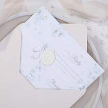 100pcs Premium Transparent Vellum Paper Envelopes Liners, Semi-Transparent Parchment Paper, Elegant Matte Vellum Paper Packaging, Wedding Invitation Envelope Liners, Smooth Matte Plastic Feel Paper, Suitable For DIY Projects, Wedding, Birthday And Baby Shower Invitations, Can Be Used As Envelope Liners (5*7in) - Transparent - View 6