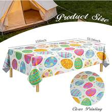 Party Packs - Black and Green Football Tablecloth - View 10