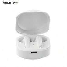 ASUS 华硕 B612 无线耳机，TWS 蓝牙耳机，带麦克风，便携式充电盒，超清晰音质，触控操作，适合运动和日常使用 - 查看 13