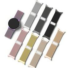 Milanese Mesh Band Compatible With Google Pixel Watch For Women Men, Stainless Steel Mesh Loop Adjustable Wristband Replacement Strap Compatible With Google Pixel Watch 1/2/3 Dial Of 41mm, Watch Not Included - Pixel Watch 1/2/3 41mm - View 2