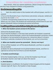 Lenovo 联想LS105无线蓝牙耳机，带便携盒，ENC高清通话降噪，蓝牙6.0，游戏、音乐、运动隔音耳机，佩戴舒适，电池续航时间长，兼容智能手机和电脑，理想的礼物之选 - 查看 11