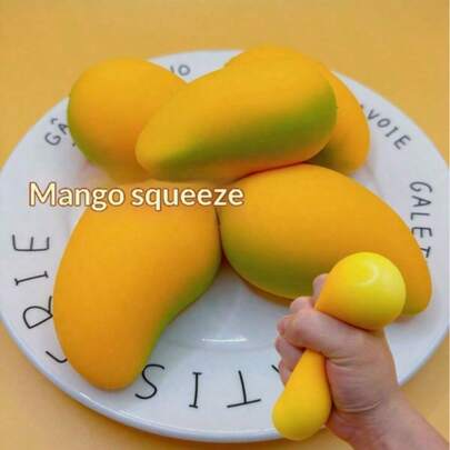 Nuevo juguete antiestrés de mango de simulación, Fidget Squishy, juguete de apretón de rebote lento, portátil y fácil de llevar, juguete antiestrés sensorial, divertido y relajante, regalo ideal para Pascua, cumpleaños, fiestas, uso diario y vacaciones.