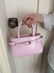 2026 New Stylish Small Handbag For Women, Versatile Summer Crossbody Bag, Fashionable Tote Bag - Pink - View 8