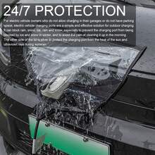 Universal Waterproof And Rainproof Protective Cover For Electric Vehicle Charging Port, Suitable For All New Energy Vehicles - A - View 6