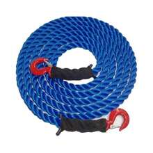 New Tow Heavy Duty Polypropylene With Hook 12, 500 LBS Breaking Strength For Mid Size Pickups And Car Made In The USA 1 Inch In Diameter (15 Feet) - 15 Feet - View 2