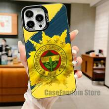 Funda Protectora Anti-Golpes Negra Mate para Phone17,16,15,14,13,12,11,Pro,MAX,Plus,DesignF-FenerbahceS-E17Air - z3 - Ver 13