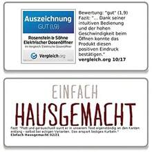 Can Opener: Set of 2 Electric Safety Can Openers Automatic Can Opener Resealable - Blau - Übersicht 7