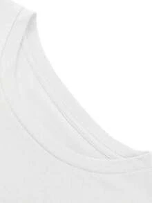 Women T-Shirts - [White] - View 3