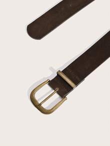 2pcs Unisex Leopard Print PU Leather Casual Versatile Belt, Suitable For All Seasons - Multicolor - View 7