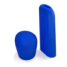 2pcs Car Gear Shift Knob Cover + Handbrake Cover Set, Anti-Slip Wear-Resistant, Soft Fit, Universal Interior Gear Shift & Handbrake Protective Decor - Multi-color Gear Shift Cover + Handbrake Cover Set - View 9