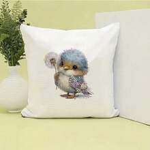 1片/2片/3片蒲公英小鸟热转印贴纸，可爱治愈风格，DIY熨烫贴片，适用于T恤、卫衣、帆布包、帽子、枕头 - 多色 - 查看 7