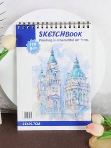 Set de tablero de dibujo y cuaderno de bocetos A4, adecuado para artistas y principiantes, regalo de vacaciones y cumpleaños - A - Ver 10