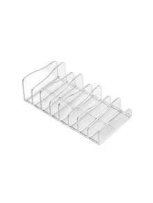 Eyeshadow Palette Storage Box, Powder Compact Organizer Tray Made Of Transparent Acrylic, Tabletop Makeup Organizer For Blush, Suitable For Vanity Table. Transparent Colorful Eyeshadow Makeup Storage Box For Desk - Multicolor - View 9