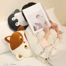 1 chiếc gối nhồi bông hình động vật hoạt hình dễ thương, búp bê nhồi bông mềm mại, hình mèo, chuột lang nước, chim cánh cụt, heo con đáng yêu, gối tựa, gối ngủ trưa, gối bàn làm việc, gối đầu giường, đồ trang trí nhà cửa, quà sinh nhật cho trẻ em, quà tặng bạn gái/bạn thân, quà Ngày của Mẹ, quà Ngày thiếu nhi. - Nhiều màu - Xem 10
