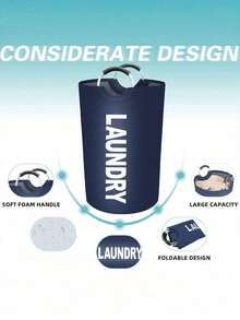 Cesta de lavandería plegable extra grande, hecha de marco de aleación de aluminio - Cesta de lavandería plegable resistente con patas estables, adecuada para el hogar, dormitorio, baño, lavandería y talla grande, construcción de tela, ideal para familias numerosas y apartamentos. Cesta de lavandería portátil con asa, diseño plegable para un almacenamiento fácil. Bolsa de lavandería, bolsa para prendas, bolsa impermeable, bolsa de almacenamiento, organizador de ropa, bolsa de almacenamiento de viaje, artículos de viaje esenciales - Multicolor - Ver 6