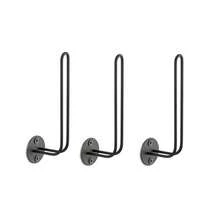 1pc L-Shaped Iron Wire Baseball Cap Holder Wall-Mounted Hat Rack Hat Organizer, Gender Reveal Party, Perfect For Birthdays, Weddings, Parties, The Perfect Gift For Colleagues, Friends, And Family, Back To School - Black - View 10