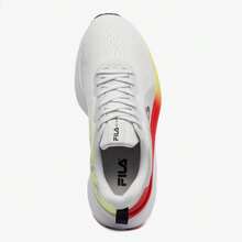 Fila Agile Men's Athletic Shoes For Training And Running - Original - Blanco Rojo Verde - Ver 6