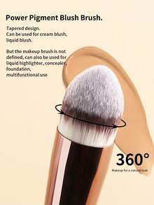 5支双头化妆刷 + 1支大号散粉刷、轮廓刷、遮瑕刷、眼影刷 + 1支大号散粉刷、化妆工具 - 彩色 - 查看 8