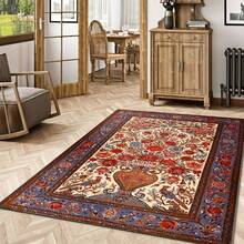 1 tấm thảm trải sàn kiểu Ba Tư cổ điển, thảm họa tiết phương Đông kiểu Bohemian bị hư hại, thảm chống bám bẩn, thích hợp cho phòng khách, phòng ngủ, nhà di động và sân hiên. Có nhiều kích thước và tùy chọn kích thước siêu nhỏ. - 3 - Xem 15
