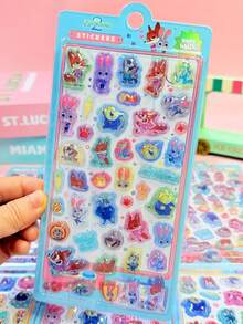 Disney Bộ sticker 3D/tự làm hình động vật thành phố, sticker 3D dập nổi dạng rời, sticker hình kẹo chảy, sticker sách vui nhộn, sticker dập nổi có họa tiết, sticker hoạt hình dễ thương, sticker dập nổi 3D dày dặn với hiệu ứng 3D mạnh mẽ, sticker ghép hình thủ công dùng để trang trí nhật ký, hộp bút chì, phong bì, hộp quà, khung ảnh. - Nhiều màu - Xem 14