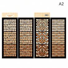 4Sheets Laser Bling Letter Gift Alphabet Sticker Decorate Photocard Scrapbooking DIY Photo Album Stationery Supplies Kid Sticker - A1 - 查看 9
