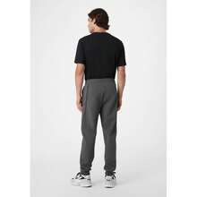 FILA Men's Trousers, Rivoli Slim Sweatpants Model, Slim Fit Sports Trousers In Cotton, Polyester And Elastane Blend With Drawstring And Pockets - Grey - View 6