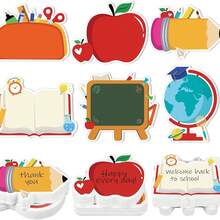 便签纸、返校备忘录、卡通图案便签纸、可移除办公用品、学生学习用品、迷你备忘录、学习和办公用品 - 彩色 - 查看 4