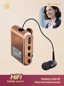 D8 Retractable Wireless Headset ,LED Display Over-Ear Buds,Headphone Stereo Earphone Noise Cancelling Mic Clip On Earpiece Comfortable HandsFree Headset 20Hrs Talking Time Sports Business Trucker Driver Earbud Retractable Wireless Headset With LED Display - View 14