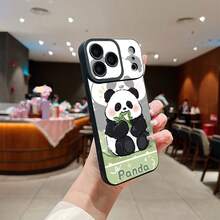 compatible with Appleおよびcompatible with Samsung Galaxyシリーズス スマホケース キャラクター  TPU素材、強化されたレンズ保護、瞳孔デザイン。 パンダケース  11  17e 手机壳  17e 手机壳 家族、恋人、友人、そして子供たちへのプレゼントに最適です。  14/17e/14 Pro Max/ 13 pro/16 Pro Max/11 Pro Max/S22 Ultra/S24/14 Pro/S24 Ultra/S23/17 Pro Max/13/16 Plus/Apple  Air/17 Pro/12/16/12 Pro Max/15 Plus/12 Pro/16e/13 Pro Max/S22/14 Plus/17/S23 Ultra/S25 Edge/15/S25/S25 Ultra/15 Pro Max/16 Pro/15 Pro/11 Pro - ブラック - チェックする 2
