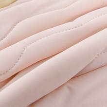 1pc Cooling Blanket, Modern Floral & Botanical Pattern Quilted Throw, Lightweight Breathable Fabric, Designed For Heat-Sensitive, Large Size Cooling Blanket, Silky Soft, Quick Moisture Wicking, Suitable For Home & Travel, All Season - Baby Pink - View 7