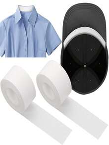 Selbstklebende Kragen Schweißpads, bequemer Nacken-Schutz Aufkleber, Mützen-Schirm Schweißpads, Kragen-Schutz Aufkleber, Sport Schmutzschutz Essentials, Hemdkragen Schweißabsorbierende Pads, Mützeninnen Schweißabsorbierende Streifen, Einweg Tragbare Schweißabsorbierende Essentials, Mützen-Schirm & Kragen Schweißschutz & Schmutzschutz Aufkleber - Übersicht 4