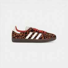 Adidas Samba OG Preloved Red Leopard (Women's) - Red - View 2