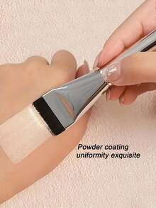 1pc Foundation Brush, Powder Puff, Multi-Functional Makeup Brush Tool - Multicolor - View 5