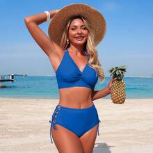 Traje de baño 2026, nuevo modelo de bikini de dos piezas para mujer, de nailon, disponible con cambio de color personalizable. - Q266803 Fruta del dragón - Ver 10