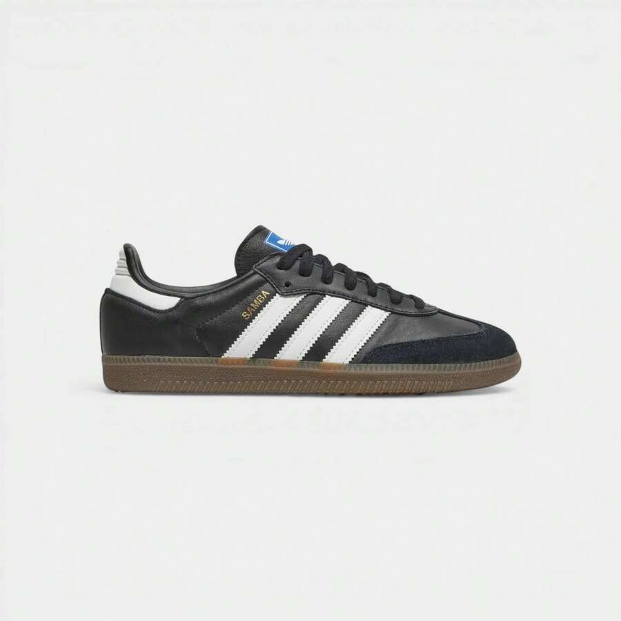 Adidas Samba OG Black White Gum - Black - View 1