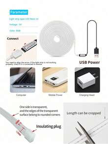 1 đèn neon LED RGB dẻo có điều khiển từ xa, đèn neon đổi màu thích hợp trang trí phòng ngủ, phông nền sofa, khu vực chơi game và phòng chiếu phim gia đình, lý tưởng cho trang trí ngày lễ. - ánh sáng đa sắc - Xem 9