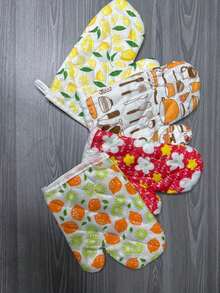 Oven Gloves With Different Designs And Excellent Quality - View 3