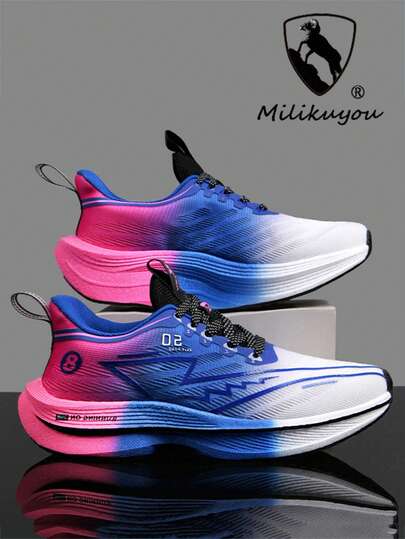 1000+ Sold Men's Marathon Running Shoes, Men's Competitive Basketball Shoes, Men's Sports Shoes, Outdoor Sports Shoes, Road Running Shoes, Fitness Training Shoes, Hiking Shoes, Lightweight, Versatile, Fashionable, Casual Shoes, Popcorn Sole, High Elastic MD Carbon Plate Non-Fatiguing, Ergonomic Design, Carbon Plate Foot Measurement Shoes, Commuter Shoes For Men, Great Gift For Students Or Men, Bright Colors, Size 34-44 (Handpainted Uneven Sole, Asymmetrical Pattern)