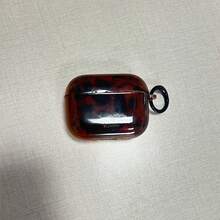 Vintage High-End Tortoiseshell & Leopard Print Pro Protective Case, Suitable For Airpods Pro 2, 3, 4, Wireless Bluetooth 4/3 Earphone Soft Cover - Multicolor - View 6