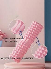 4 pièces/1 pièce Ensemble de rouleaux de mousse EVA pour massage des points de déclenchement et récupération des tissus profonds, yoga, pilates, étirements, équipement de gymnastique à domicile, massage, accessoires de gymnastique, exercice, yoga, équipement d'entraînement, été, soutien-gorge ras-du-cou, pilates, équipement de pilates - Multicolore - Voir 12
