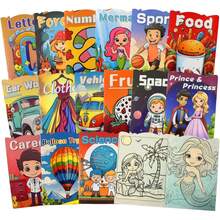 Libro para Colorear Niños 3-12 Años, 10 Libros para Colorear de Unicornios y Dinosaurios, Animales, Regalo Educativo, Fiesta, Escuela y Relleno para Bolsas de Regalo - 15-Blanco - Ver 2