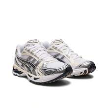 ASICS Gel-Kayano 14 Retro Comfort Fabric Synthetic Leather Low-Top Running Shoes Women's White/Black/Silver - 1202A056-109 - Xem 3