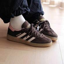 Adidas Originals Handball Spezial Dark Brown Casual Sneakers Women's JR0852 - 深棕色 - 查看 1