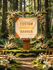 1 buah Banner Vinyl yang Dapat Disesuaikan, Teks/Logo/Grafis yang Dipersonalisasi, Penggunaan Dalam/Luar Ruangan, Iklan Komersial Kustom dan Banner Pernikahan, Papan Nama Dalam/Luar Ruangan, Teks dan Logo Kustom Berwarna Penuh, Cocok untuk Pernikahan, Ulang Tahun, Hari Raya, dll. - MultiWarna - View 8