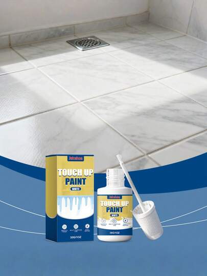 White Tile Repair Paint, Waterproof Coating For Aesthetic Repair, Multi-Functional Renovation And Coverage
